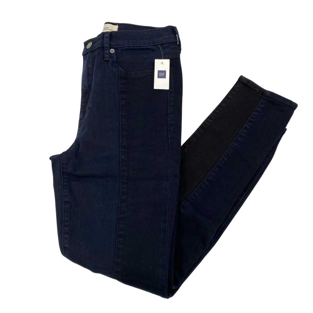 GAP Blue Skinny Jeans Mid rise 27 in inseam Light wash | Womens 6